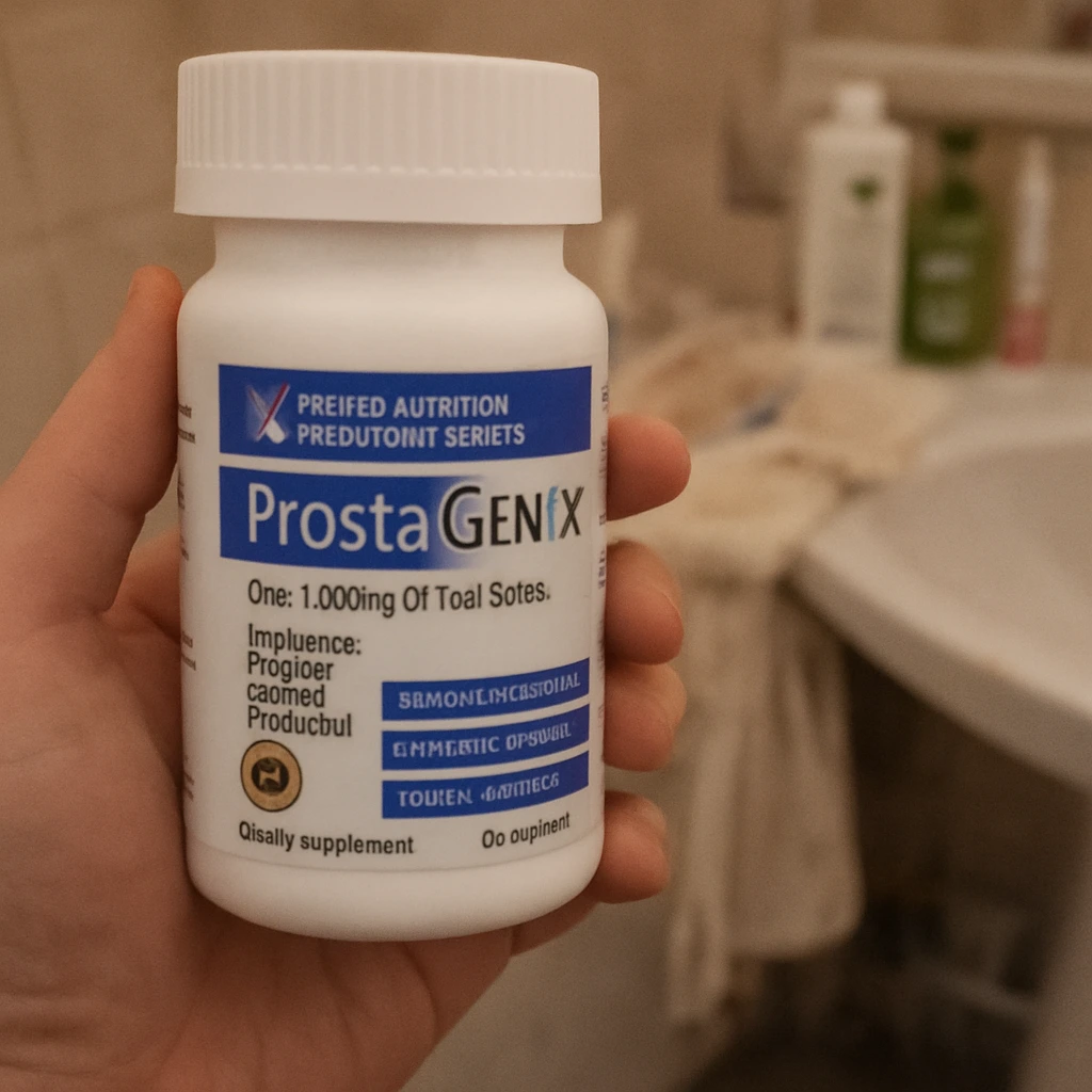 Photo of Prosta Genix packaging from a real customer